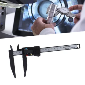 150/300mm Long Digital Electronic Caliper Carbon Gauge Vernier Measuring Tool