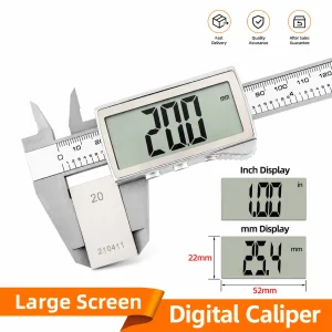 Digital Vernier Caliper 100mm/150mm Electronic LCD Carbon Fibre Measuring Tools