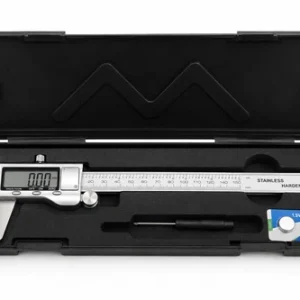 150mm Digital Vernier Caliper Stainless Steel LCD Measuring Tool With Case