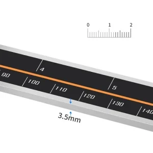 Digital Depth Vernier Caliper Electronic Measuring Tool Stainless Steel IP54